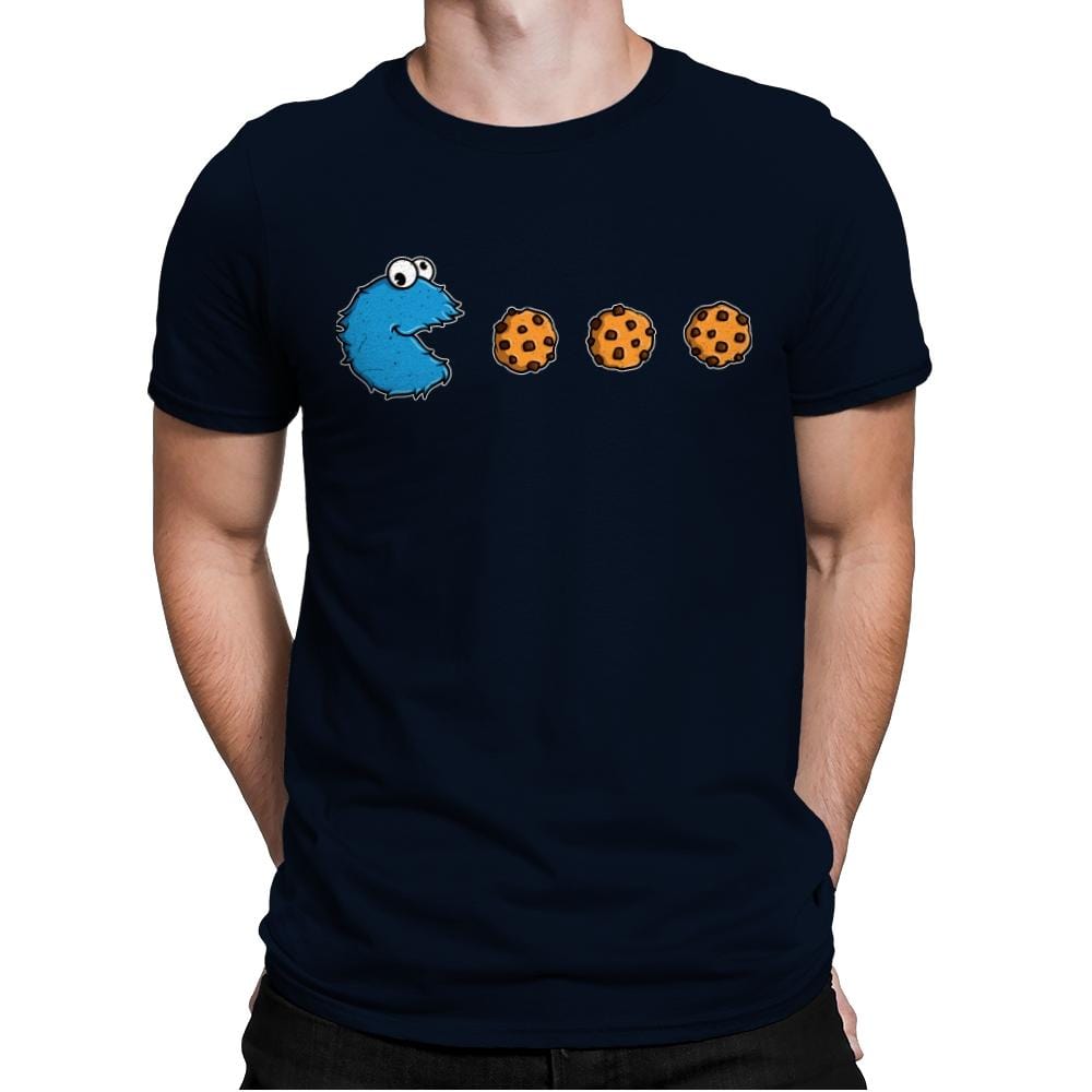 Cookie-Man - Mens Premium T-Shirts RIPT Apparel Small / Midnight Navy