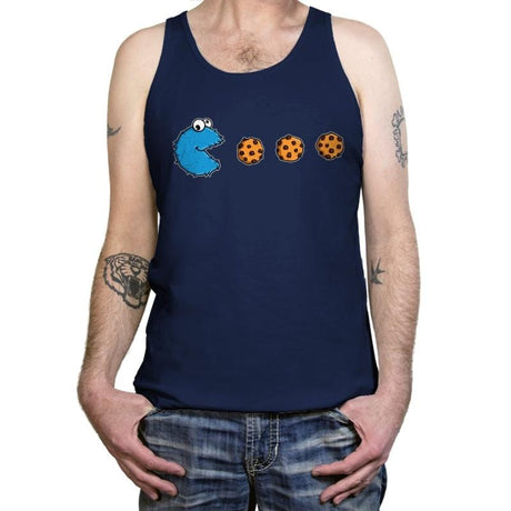 Cookie-Man - Tanktop Tanktop RIPT Apparel X-Small / Navy