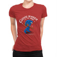 Cookie Monster vs The World - Womens Premium T-Shirts RIPT Apparel Small / Red