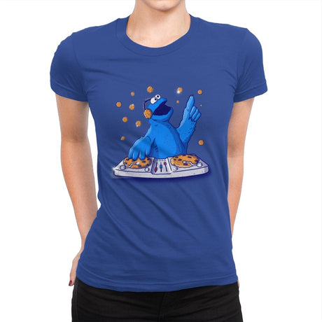 Cookie Party - Womens Premium T-Shirts RIPT Apparel Small / Royal