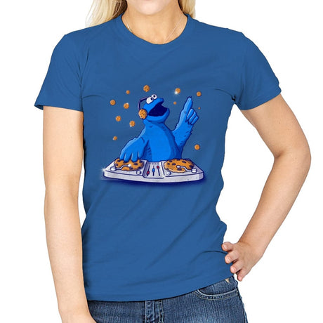 Cookie Party - Womens T-Shirts RIPT Apparel Small / Royal