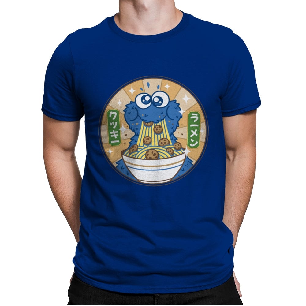 Cookie Ramen - Mens Premium T-Shirts RIPT Apparel Small / Royal