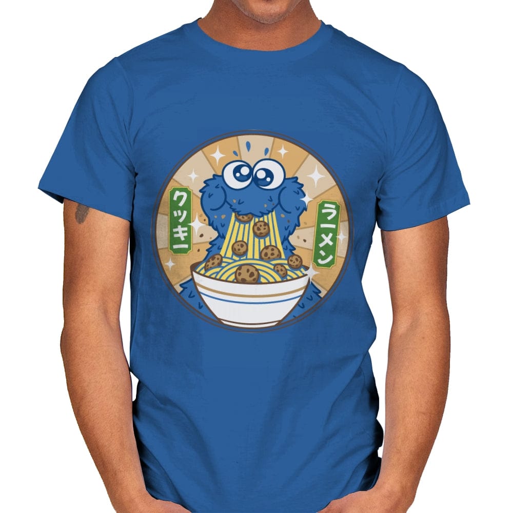 Cookie Ramen - Mens T-Shirts RIPT Apparel Small / Royal