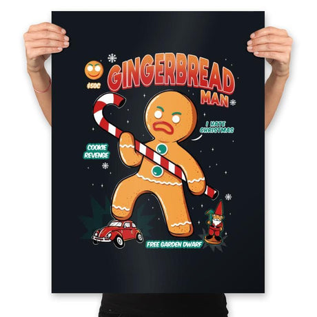 Cookie Revenge - Prints Posters RIPT Apparel 18x24 / Black