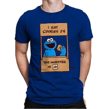 Cookies Help - Mens Premium T-Shirts RIPT Apparel Small / Royal