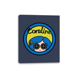 Coraline - Canvas Wraps Canvas Wraps RIPT Apparel 8x10 / Navy