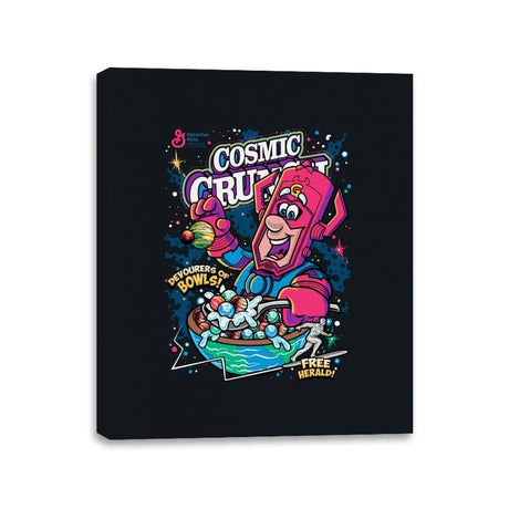 Cosmic Crunch - Canvas Wraps Canvas Wraps RIPT Apparel 11x14 / Black