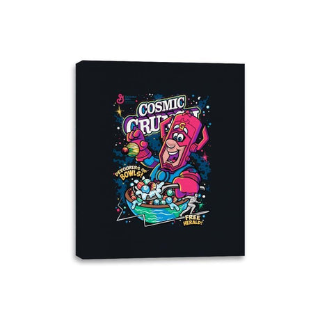 Cosmic Crunch - Canvas Wraps Canvas Wraps RIPT Apparel 8x10 / Black