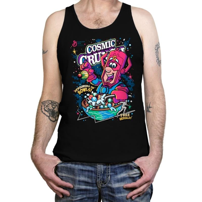 Cosmic Crunch - Tanktop Tanktop RIPT Apparel X-Small / Black