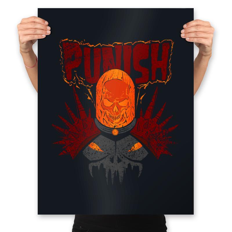 Cosmic Punishment - Prints Posters RIPT Apparel 18x24 / Black