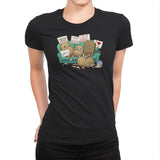 Couch Potato Club - Womens Premium T-Shirts RIPT Apparel Small / Black