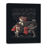 Couch Wars - Canvas Wraps Canvas Wraps RIPT Apparel 16x20 / Black