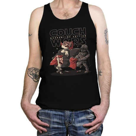 Couch Wars - Tanktop Tanktop RIPT Apparel X-Small / Black