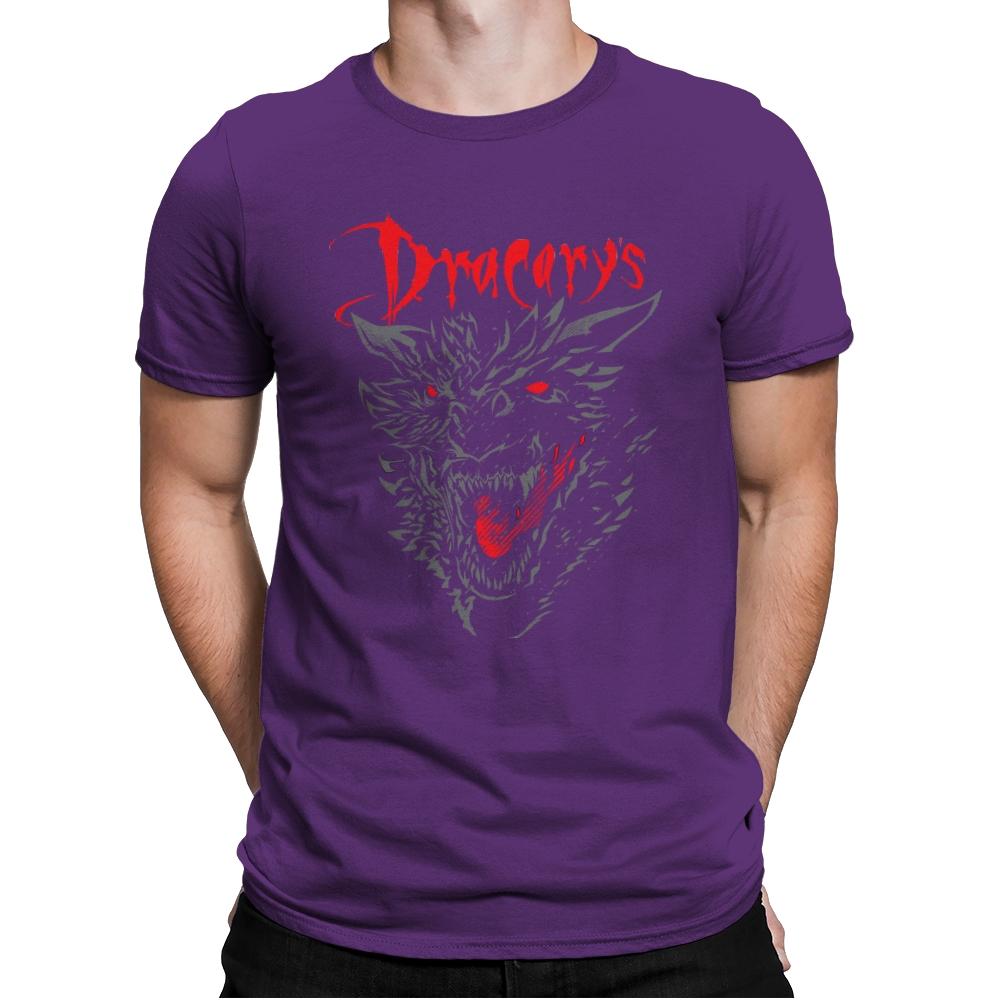 Count Dracarys - Mens Premium T-Shirts RIPT Apparel Small / Purple Rush