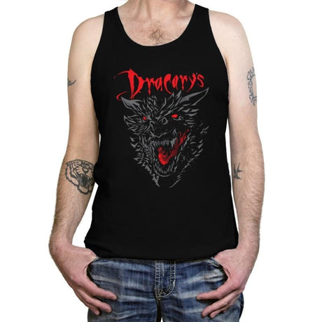 Count Dracarys - Tanktop Tanktop RIPT Apparel X-Small / Black