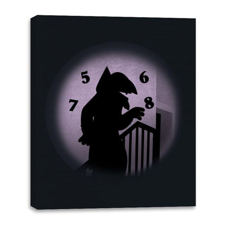 Countferatu! - Canvas Wraps Canvas Wraps RIPT Apparel 16x20 / Black