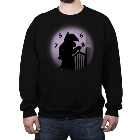 Countferatu! - Crew Neck Sweatshirt Crew Neck Sweatshirt RIPT Apparel Small / Black