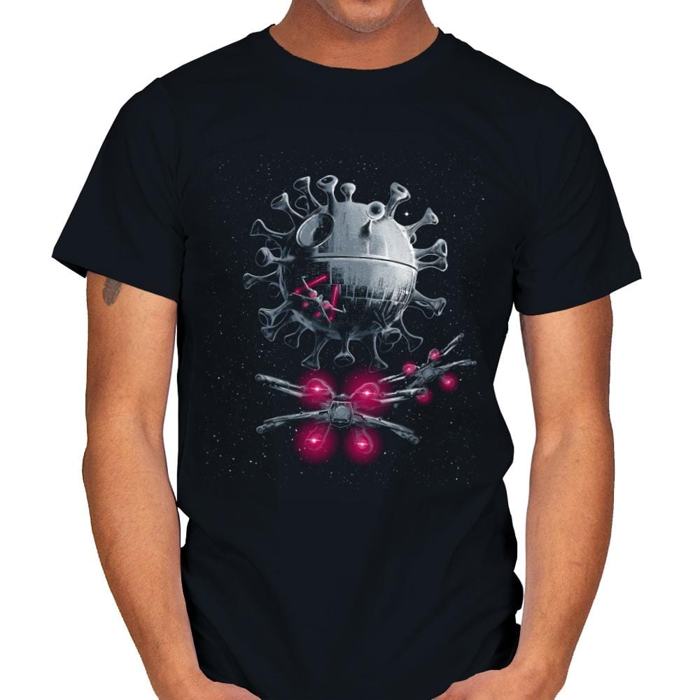 Covid Wars - Mens T-Shirts RIPT Apparel Small / Black