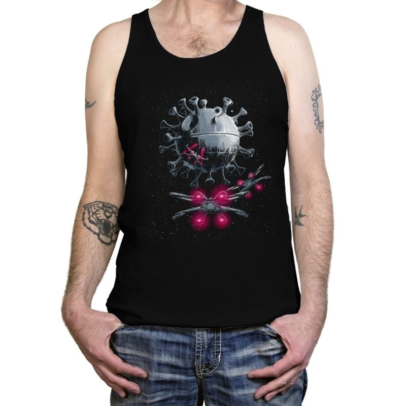 Covid Wars - Tanktop Tanktop RIPT Apparel X-Small / Black