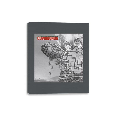 Cowabunga - Canvas Wraps Canvas Wraps RIPT Apparel 8x10 / Charcoal