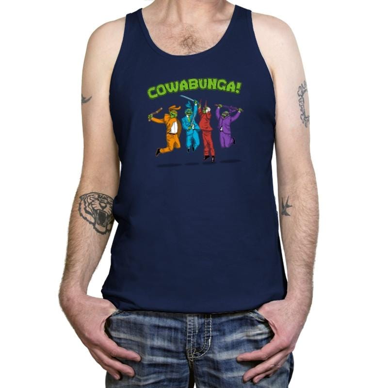 Cowabunga! Exclusive - Tanktop Tanktop RIPT Apparel X-Small / Navy