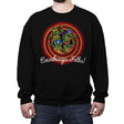 Cowabunga Folks - Crew Neck Sweatshirt Crew Neck Sweatshirt RIPT Apparel Small / Black