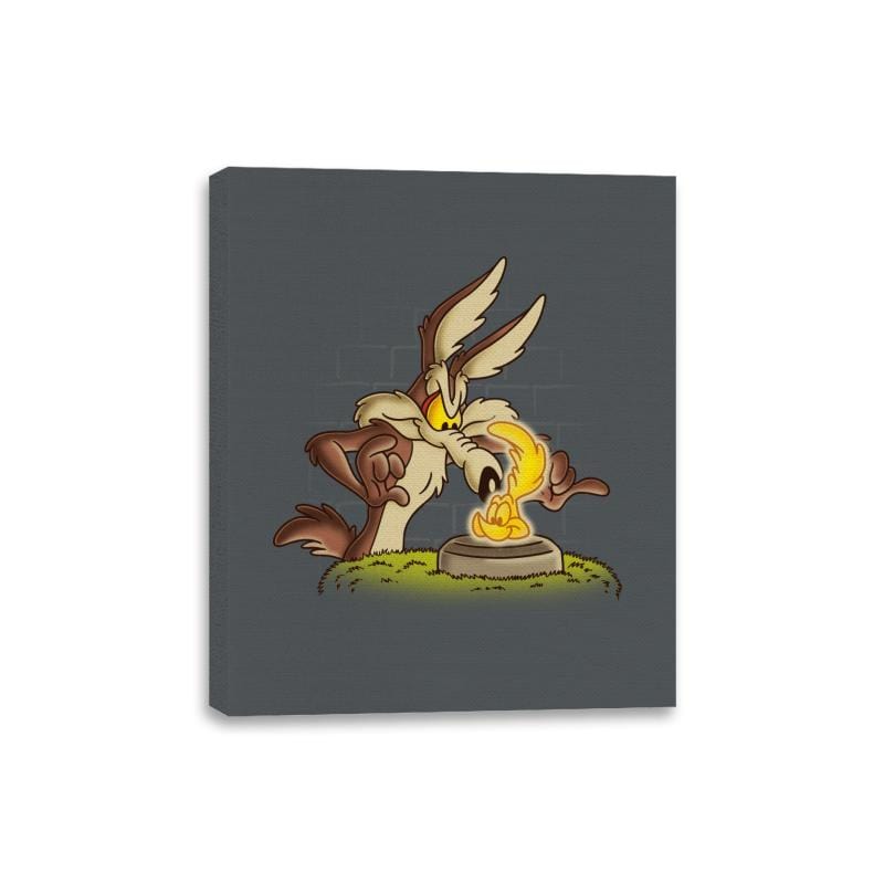 Coyote Jones - Canvas Wraps Canvas Wraps RIPT Apparel 8x10 / Charcoal