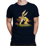 Coyote Jones - Mens Premium T-Shirts RIPT Apparel Small / Midnight Navy