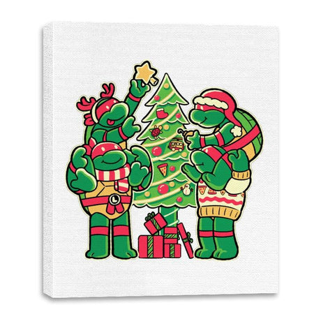 Cozy Xmas - Canvas Wraps Canvas Wraps RIPT Apparel 16x20 / White