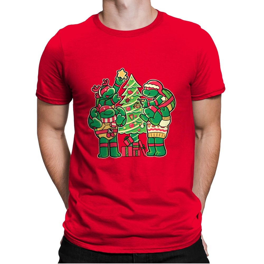 Cozy Xmas - Mens Premium T-Shirts RIPT Apparel Small / Red