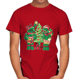 Cozy Xmas - Mens T-Shirts RIPT Apparel Small / Red