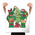 Cozy Xmas - Prints Posters RIPT Apparel 18x24 / White