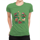 Cozy Xmas - Womens Premium T-Shirts RIPT Apparel Small / Kelly