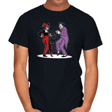 Crazy Fiction - Mens T-Shirts RIPT Apparel Small / Black