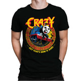 Crazy Train - Anytime - Mens Premium T-Shirts RIPT Apparel Small / Black