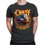 Crazy Train - Anytime - Mens Premium T-Shirts RIPT Apparel Small / Heavy Metal