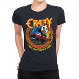 Crazy Train - Anytime - Womens Premium T-Shirts RIPT Apparel Small / Midnight Navy