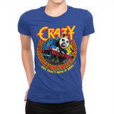 Crazy Train - Anytime - Womens Premium T-Shirts RIPT Apparel Small / Royal