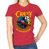 Crazy Train - Anytime - Womens T-Shirts RIPT Apparel Small / Red