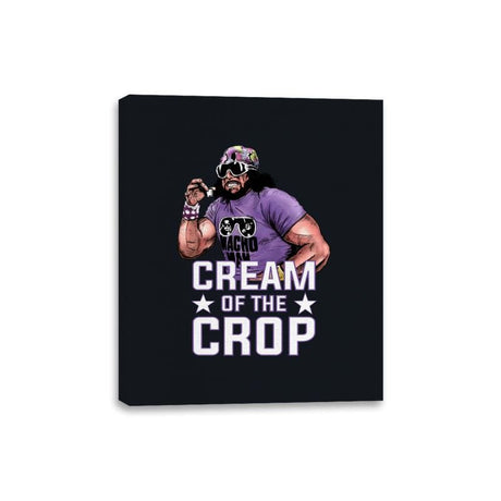 Cream of the Crop - Best Seller - Canvas Wraps Canvas Wraps RIPT Apparel 8x10 / Black