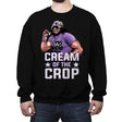 Cream of the Crop - Best Seller - Crew Neck Sweatshirt Crew Neck Sweatshirt RIPT Apparel Small / Black