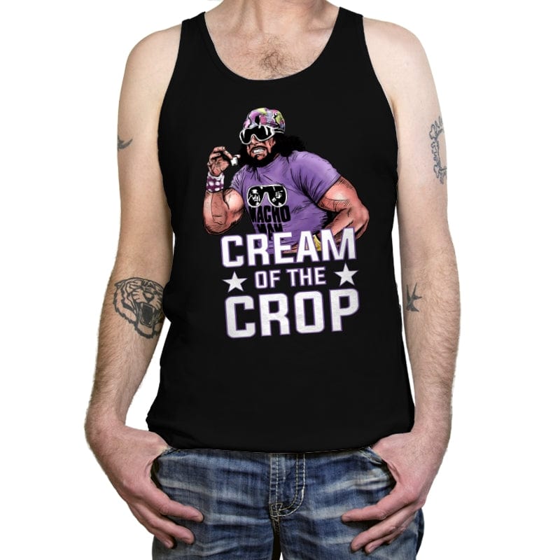 Cream of the Crop - Best Seller - Tanktop Tanktop RIPT Apparel X-Small / Black