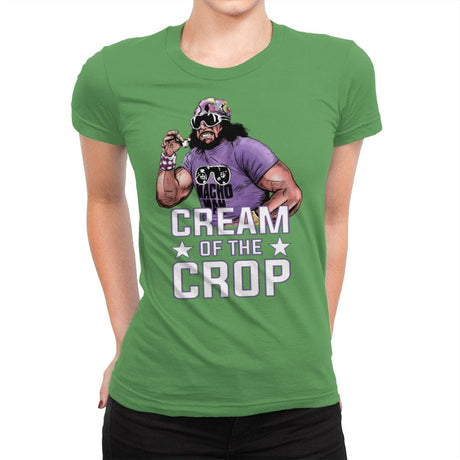 Cream of the Crop - Best Seller - Womens Premium T-Shirts RIPT Apparel Small / Kelly