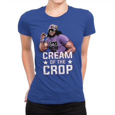 Cream of the Crop - Best Seller - Womens Premium T-Shirts RIPT Apparel Small / Royal