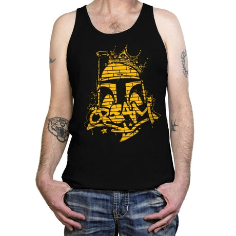 Credits Rule Everything Around Me - Tanktop Tanktop RIPT Apparel X-Small / Black