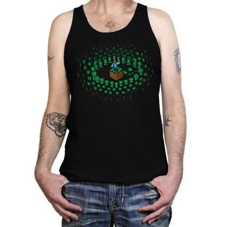 Creeper Mob - Tanktop Tanktop RIPT Apparel X-Small / Black