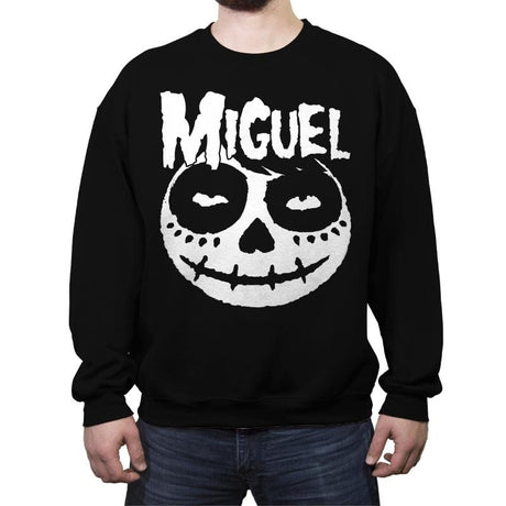 Crimson Miguel - Crew Neck Sweatshirt Crew Neck Sweatshirt RIPT Apparel