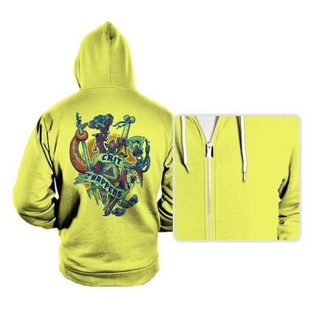 Crit Happens (1) - Hoodies Hoodies RIPT Apparel Small / Neon Yellow1