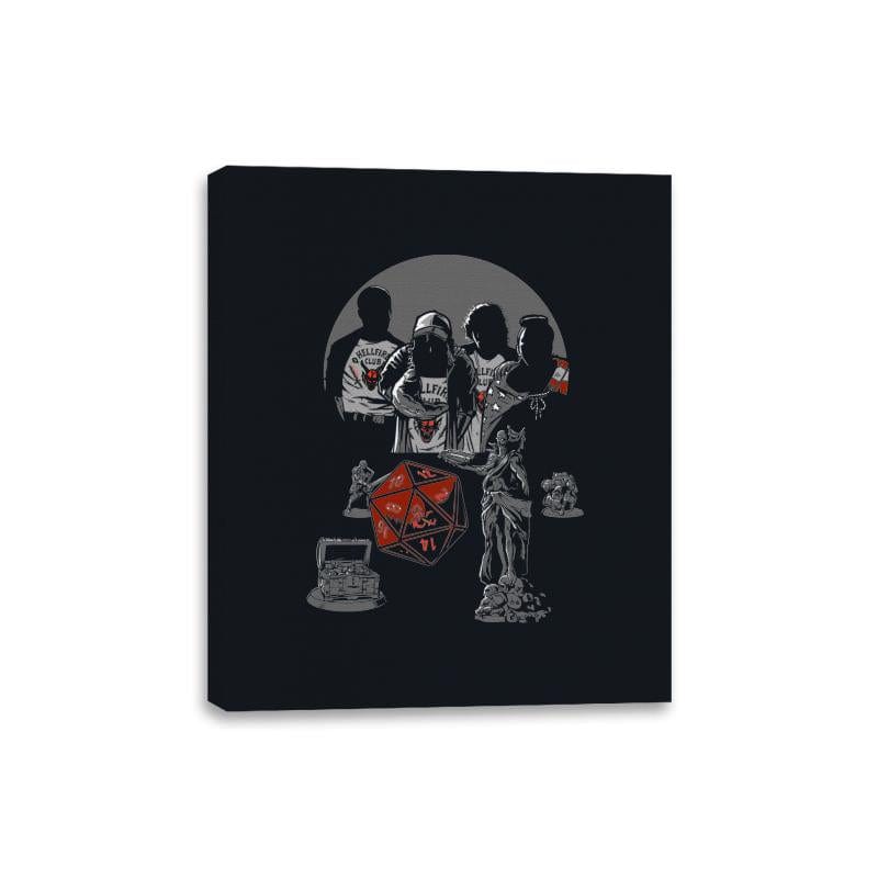 Crit Hit - Canvas Wraps Canvas Wraps RIPT Apparel 8x10 / Black