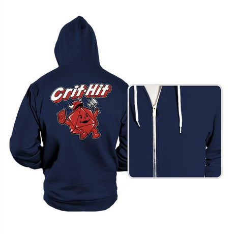 Crit-Hit - Hoodies Hoodies RIPT Apparel